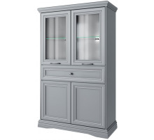 Шкаф с витриной 2V2D1S VALENCIA (Валенсия)