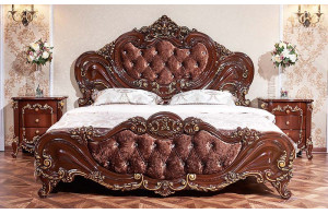 Кровать Элиза Люкс (орех) 1800х2000
