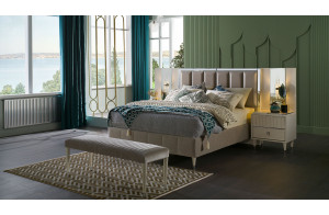 Кровать Gravita (Гравита) GRAV-26 слоновая кость