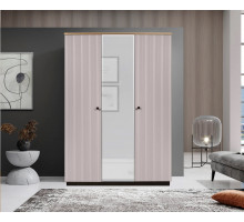 Трехстворчатый шкаф для одежды Мадрид (Кашемир эмаль)