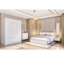 Спальня Люксор 2 (Белый глянец)