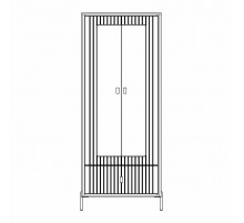 Шкаф комбинированный в гостиную Люксор МН-042-02