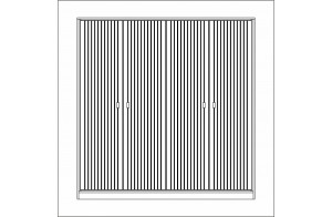 Шкаф четырехстворчатый Люксор МН-042-07