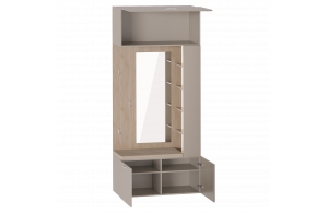 Вешалка с зеркалом Джерси 