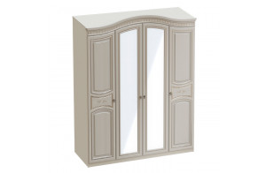 Четырехдверный шкаф для одежды Николь