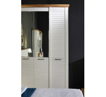 Четырехстворчатый шкаф для одежды СК-8 (СА/ОРН) Кантри с зеркалом