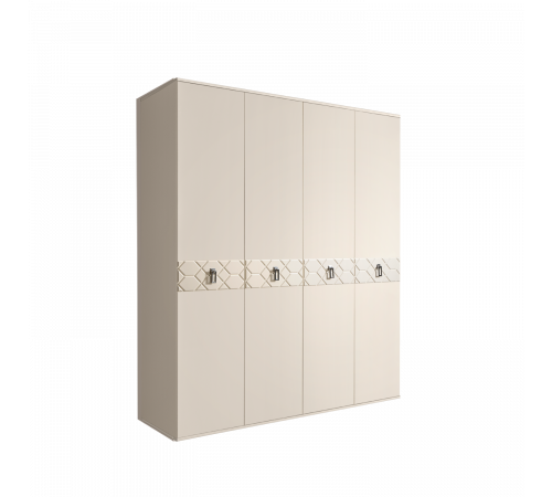 Четырехстворчатый шкаф для одежды Богемия Фарфале (Bogemia Farfalle) БМШ2/4 (Fа)