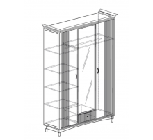 Трехдверный шкаф Мартина 821
