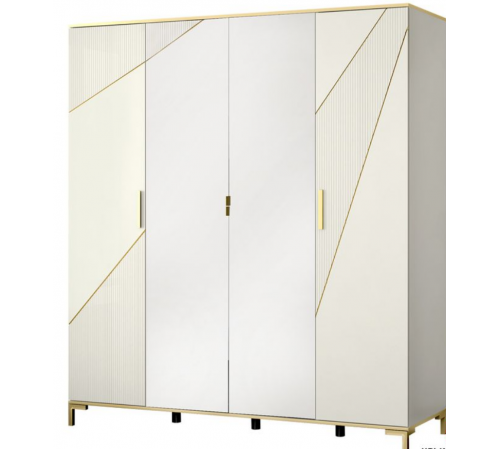Четырехдверный шкаф для одежды Родос 130