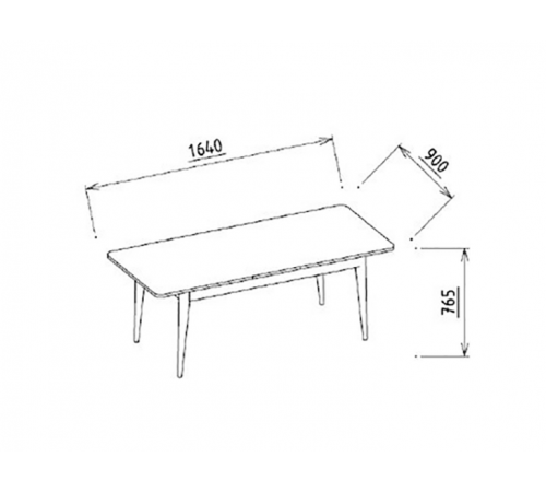 Стол обеденный Мавенна (Mavenna), раскладной