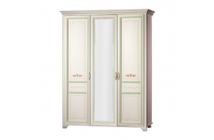 Трехдверный шкаф для одежды Флора 900
