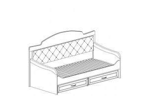 Односпальная кровать с ящиками Ралли 850