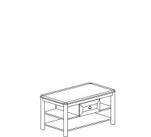 Журнальный столик Инна 623 темный