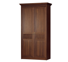 Двухдверный шкаф для одежды Лючия 181 темный