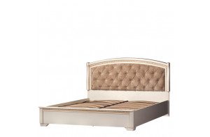 Кровать двуспальная 1600 Парма кремовый белый 805